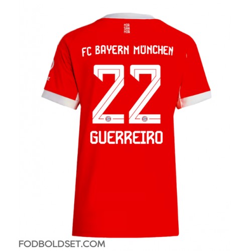 Bayern Munich Raphael Guerreiro #22 Hjemmebanetrøje Dame 2025-26 Kortærmet